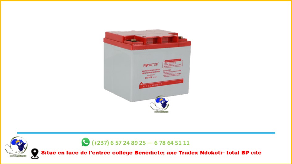 BATTERIE GEL 38 Ah ATP